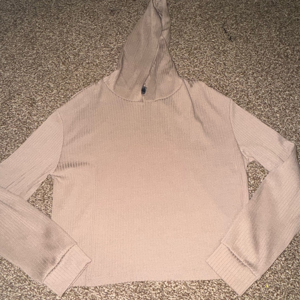 Primark Taupe Hooded Top